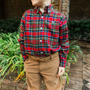 Roscoe Button Down - Wales Plaid