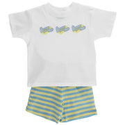 Take Flight - Boys Knit Short Set