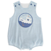 Shrimp Boat - Boys Knit Infant Bubble