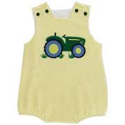 Tractor - Boys Knit Infant Bubble