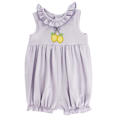 Lemon Love - Girls Knit Infant Bubble