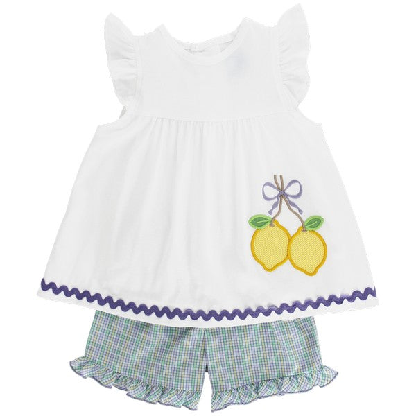 Lemon Love - Girls Short Set