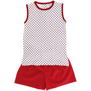 Sailboats - Girls Knit Short Set