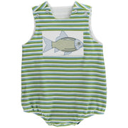 Fish Fry - Boys Knit Infant Bubble