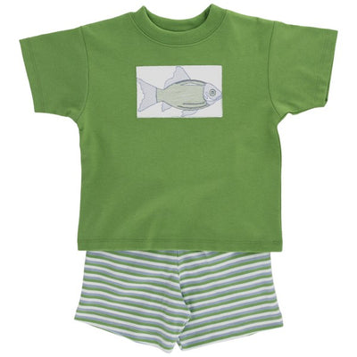 Fish Fry - Boys Knit Short Set