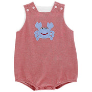 Crab - Boys Knit Infant Bubble