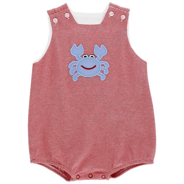 Crab - Boys Knit Infant Bubble