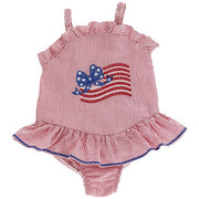 Flag - One Piece Swimsuit with Ruffle