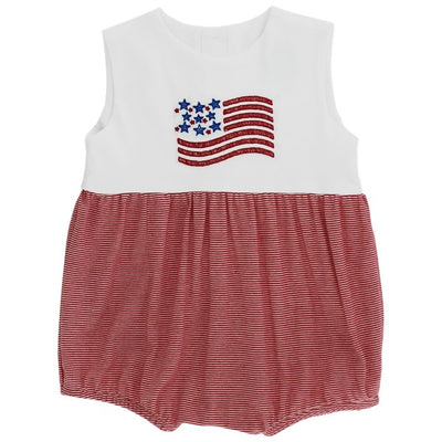 Flag - Boys Knit Infant Bubble