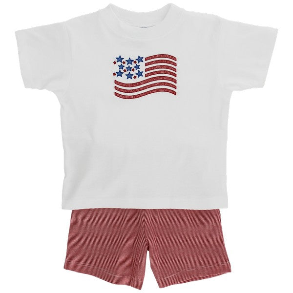 Flag - Boys Knit Short Set