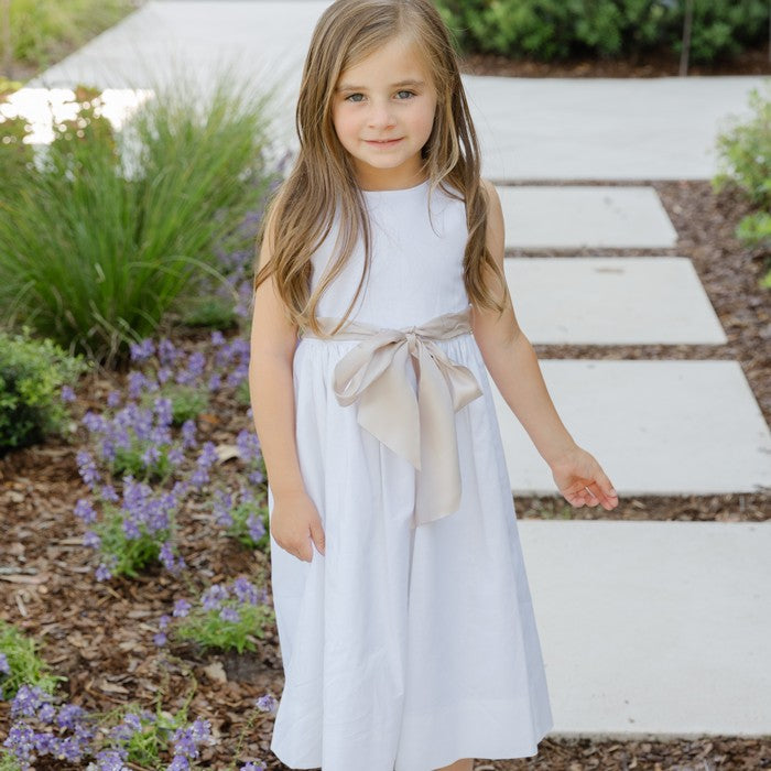 Whisper Linen-Empire Dress 2T