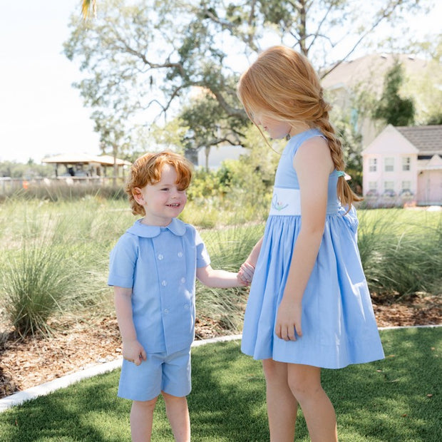 Chambray Bow - Dress