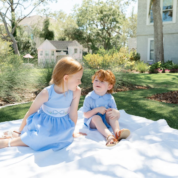 Chambray Bow - Dress