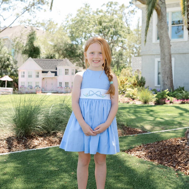 Chambray Bow - Dress