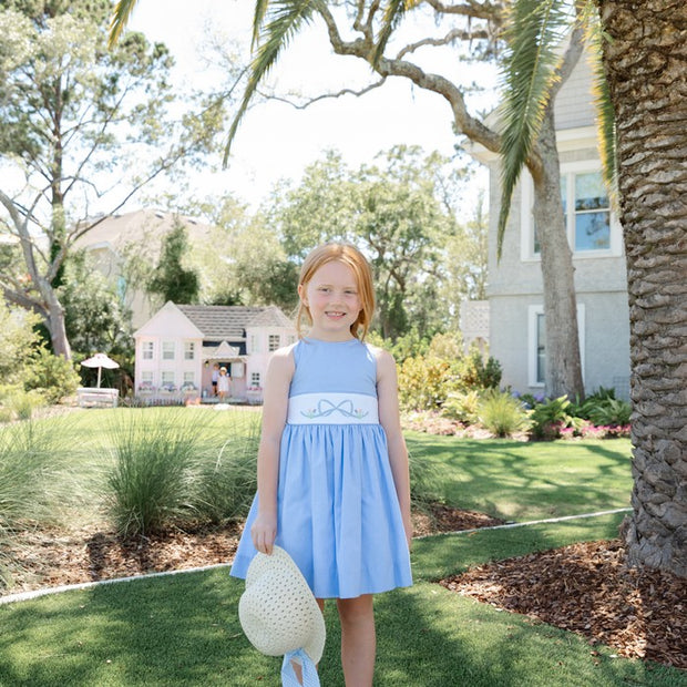 Chambray Bow - Dress