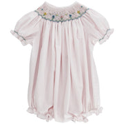 Pink Flower Garden - Bishop Romper