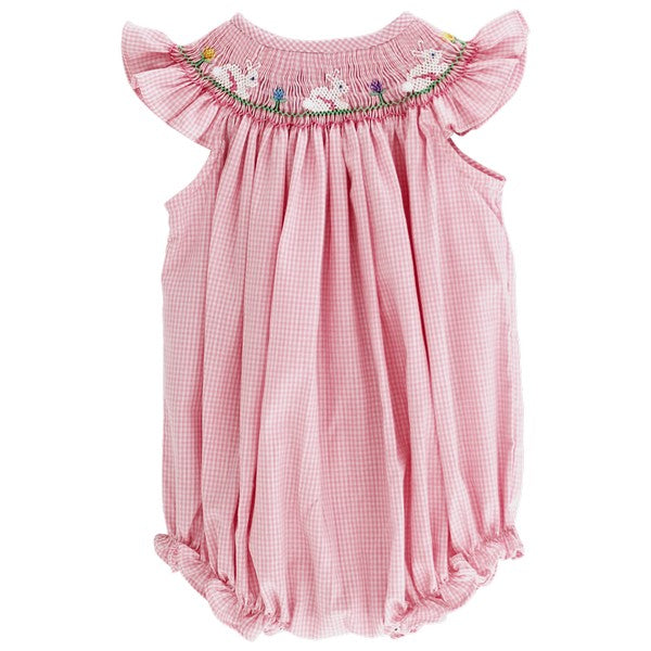 Smocked Bunnies - Bishop Romper