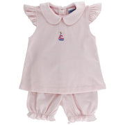 Sailboat - Girls Bloomer Set