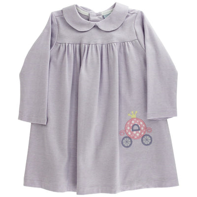 Royal Ride - Knit Dress With Collar