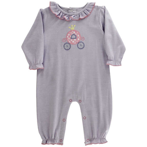Royal Ride - Girls Knit Romper