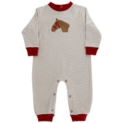 Pony Pals - Boys Knit Romper