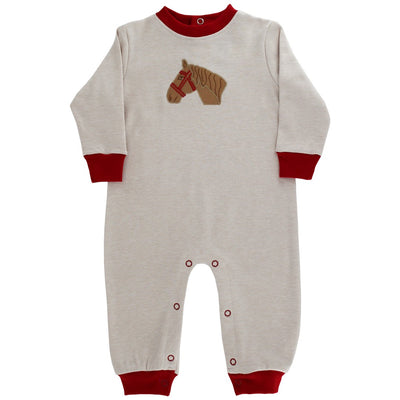 Pony Pals - Boys Knit Romper