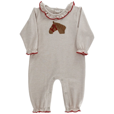 Pony Pals - Girls Knit Romper