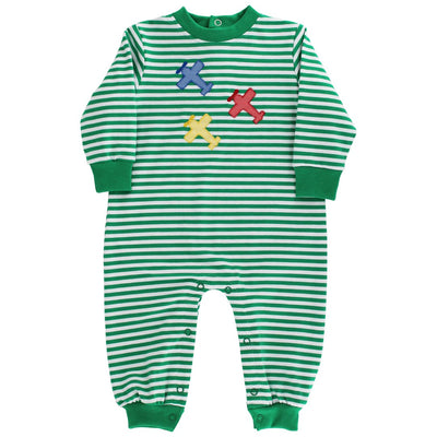 Tiny Tailwinds - Boys Knit Romper
