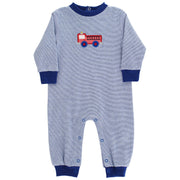 Little Engine - Boys Knit Romper