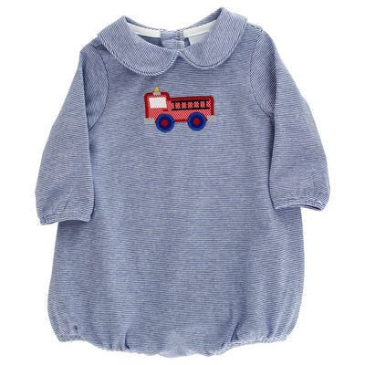 Little Engine - Boys Knit Infant Bubble