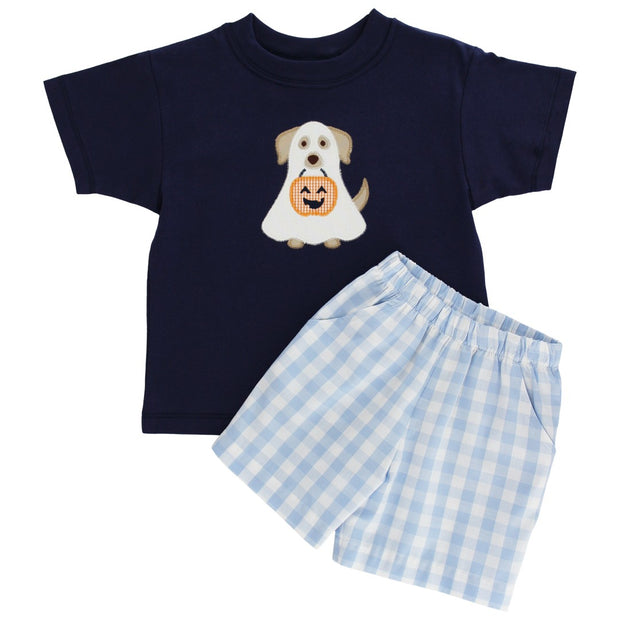 Happy Howl-O-Ween - Boys Short Set