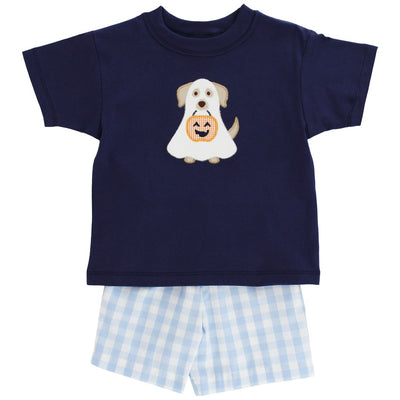 Happy Howl-O-Ween - Boys Short Set