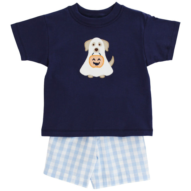 Happy Howl-O-Ween - Boys Short Set