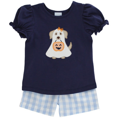 Happy Howl-O-Ween - Girls Short Set