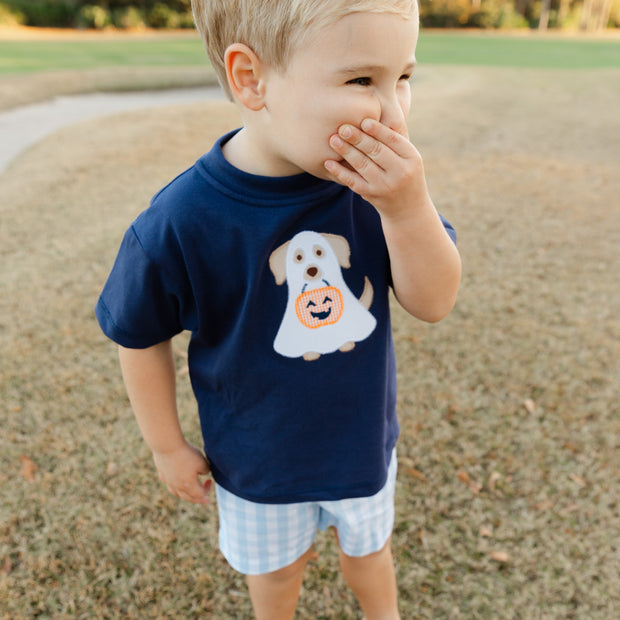 Happy Howl-O-Ween - Boys Short Set