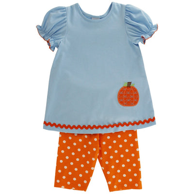 Lil Pumpkin Patch - Capri Legging Set
