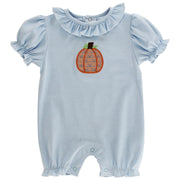Lil Pumpkin Patch - Girls Knit Romper