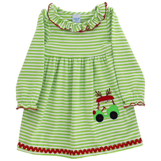 Christmas Cart - Knit Empire Dress