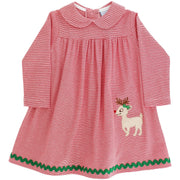 Reindeer Games - Knit Dress with Collar