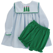 Enchanted Evergreens - Knit Float with Bloomer
