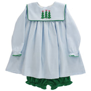Enchanted Evergreens - Knit Float with Bloomer