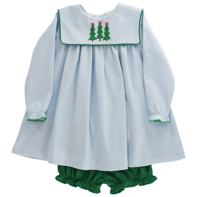 Enchanted Evergreens - Knit Float with Bloomer