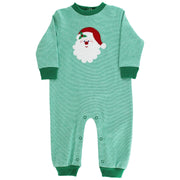 Santa - Boys Knit Romper