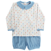 Pumpkin Print - Boys Bloomer Set