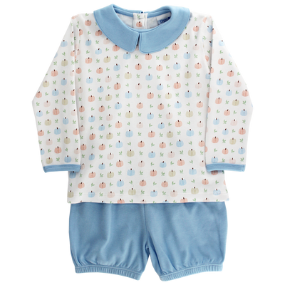 Pumpkin Print - Boys Bloomer Set