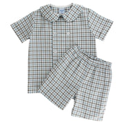 Pigeon Plaid - Dressy Short Set