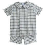 Pigeon Plaid - Dressy Short Set