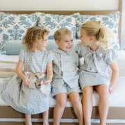 Pigeon Plaid - Dressy Short Set