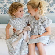 Pigeon Plaid - Tia Tie Dress