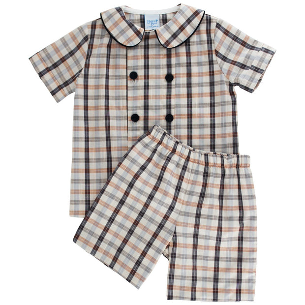 Charleston Plaid - Dressy Short Set